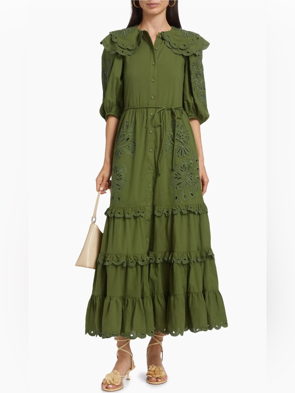 Farm Rio - Women's Hummingbird
Richelieu Maxi Dress from Anthropologie - Picture 3 of 6